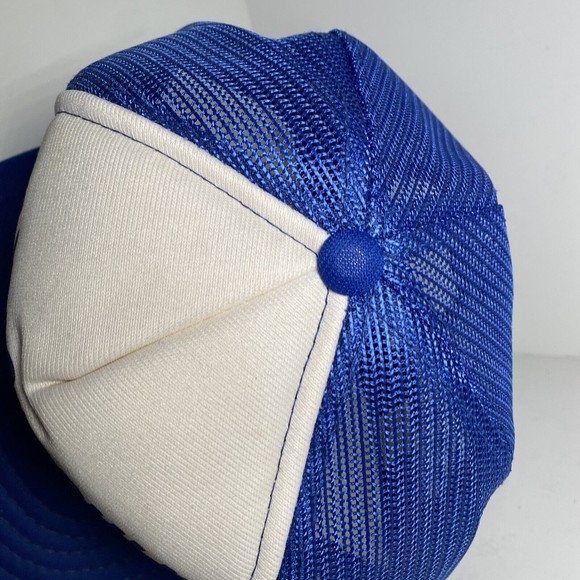 Vintage CAYUGA BULK SERVICE INC Trucker Hat Snapback Cap Screen Print - Picture 4 of 12